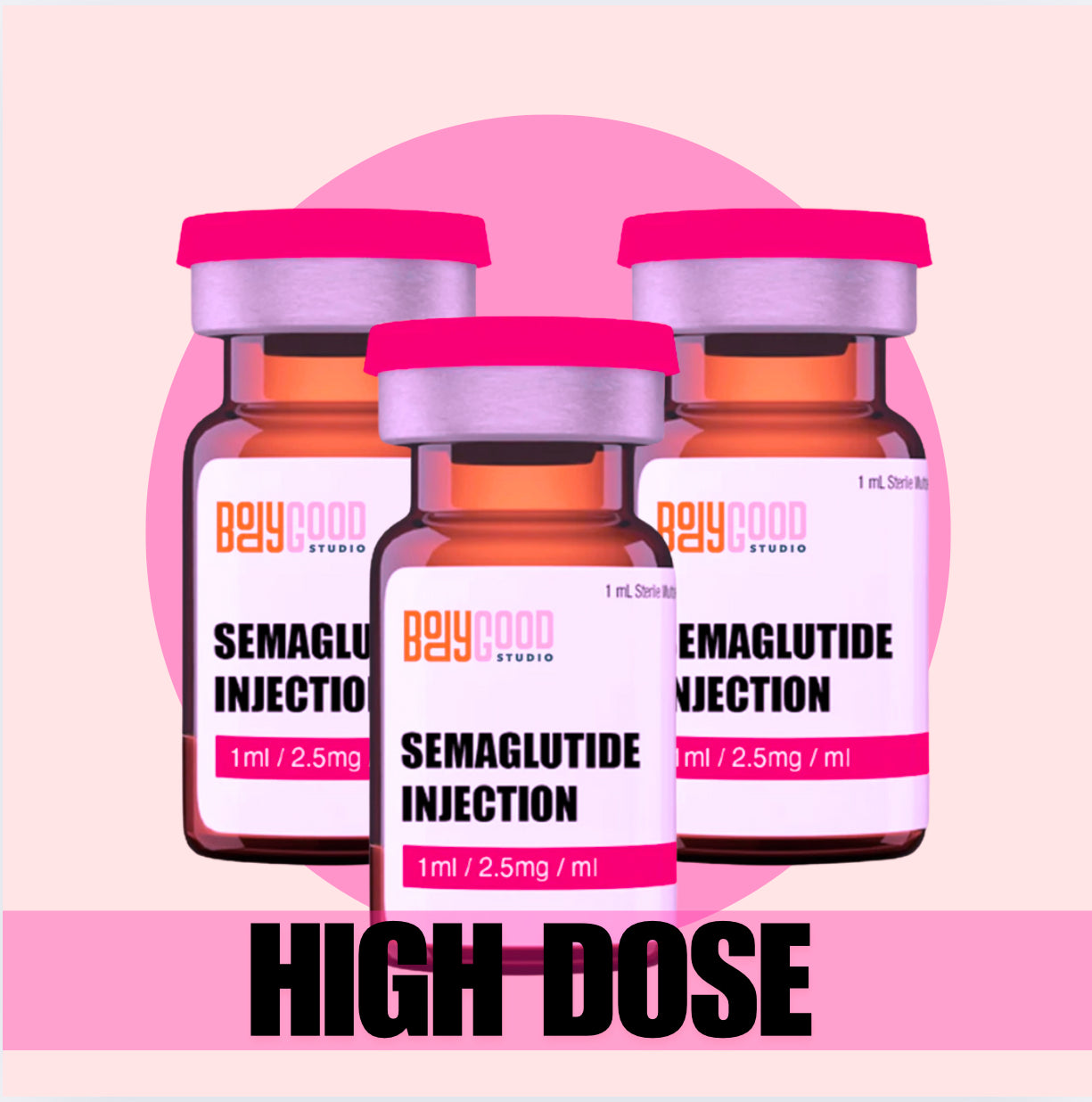 3 Months Semaglutide injections bundle (high dose)