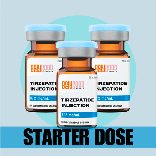 3 Months Tirzepatide injections bundle starter