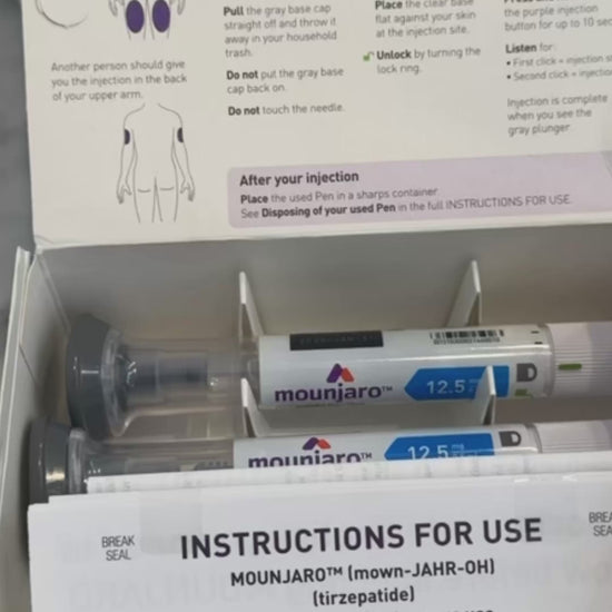 Mounjaro injection instructions