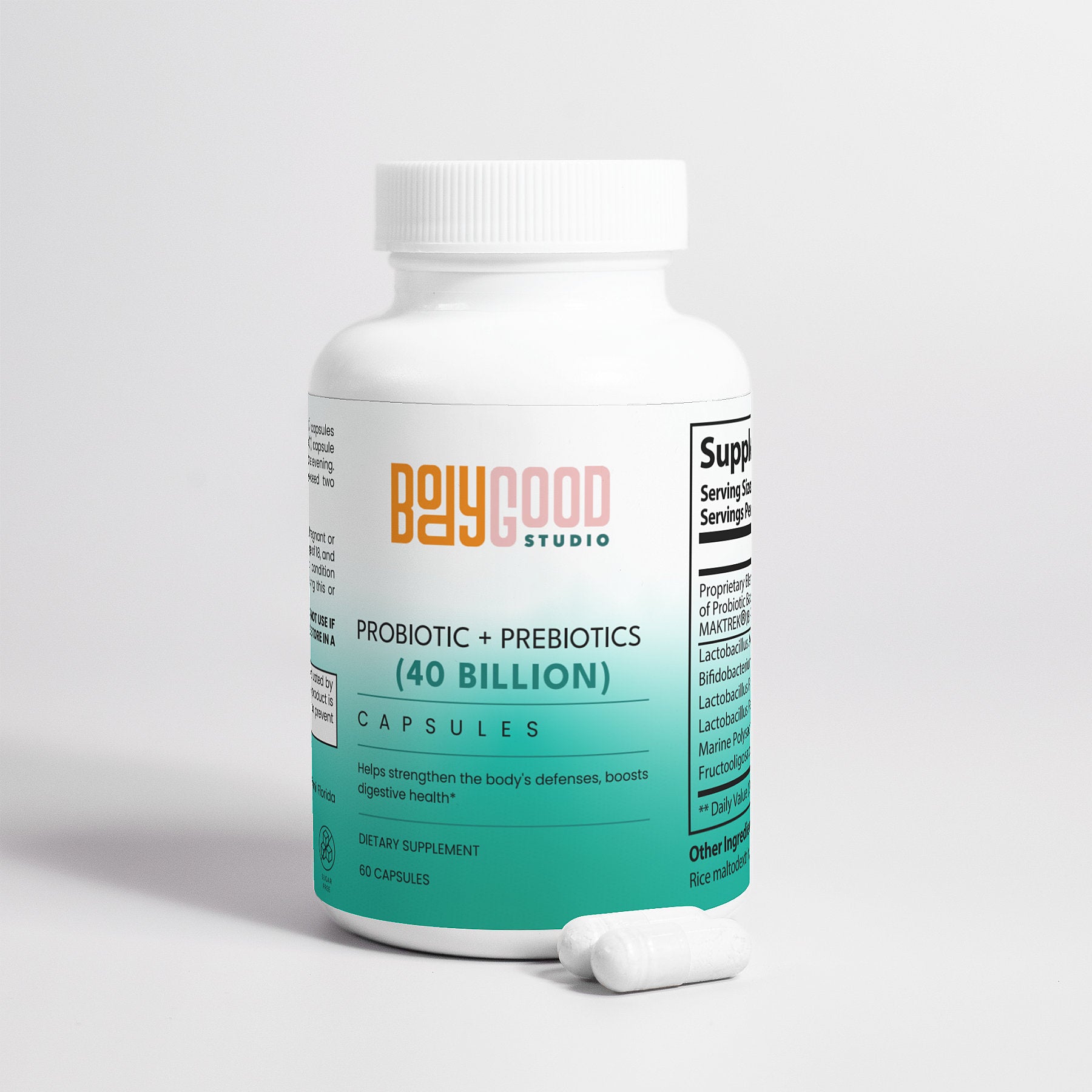 R2025 probiotic with prebiotics